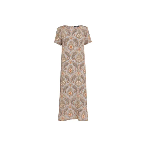 WEEKEND MaxMara Многоцветные Женские Короткие Платья с Рукавами