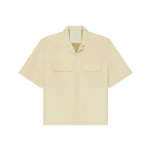 Givenchy SS25 Рубашка Мужская Шалфей Зеленый