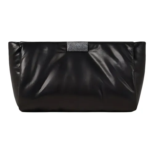 BRUNELLO CUCINELLI Напп Кожа Клатч Женский Черный