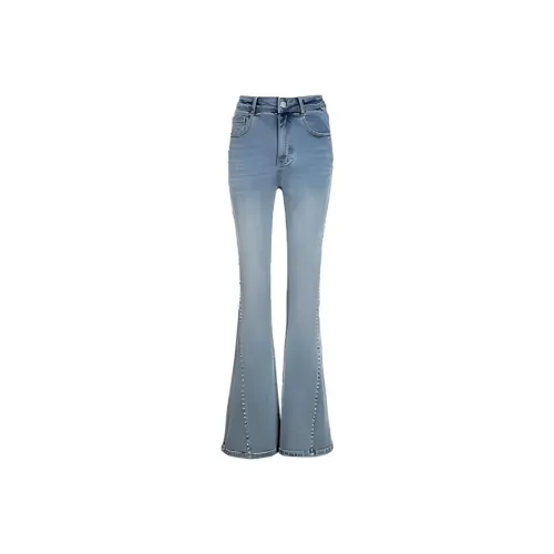 AIVEI Синие Женские Джинсы