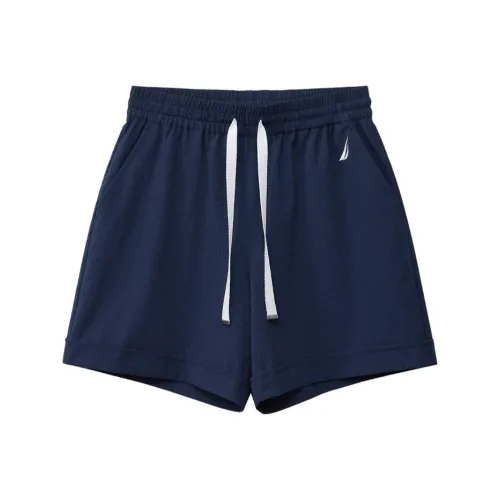 NAUTICA Повседневные шорты женские Глубокое море синий