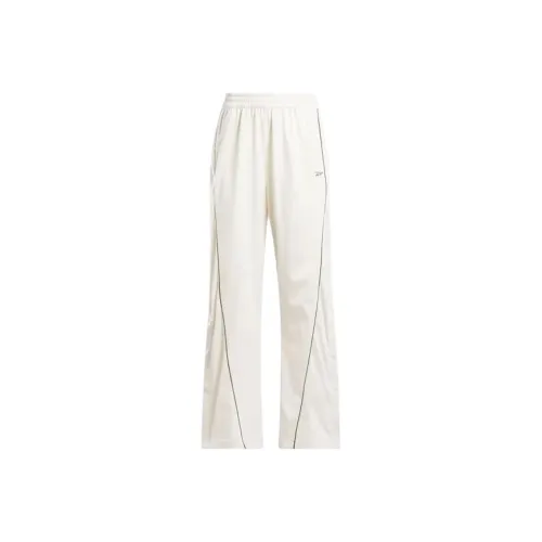 Reebok Classics Вязаные спортивные брюки женские цвет костяной белый