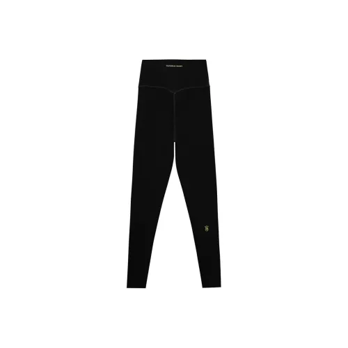 Victoria's Secret Черные Женские Леггинсы