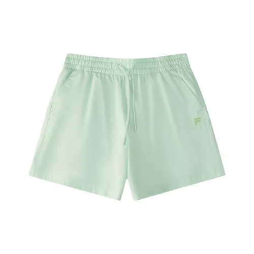 FILA FUSION FOBFUSION LIFE SS25 Повседневные шорты Женские Светло-зеленый