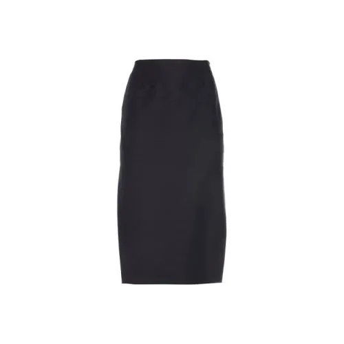 PRADA Черные Женские Повседневные Длинные Юбки