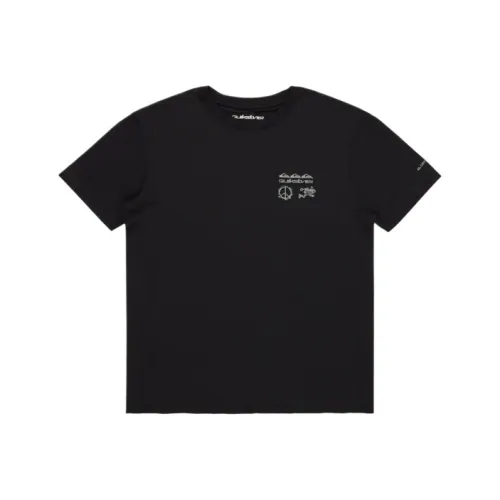 Quiksilver Черные Мужские T-Рубашки