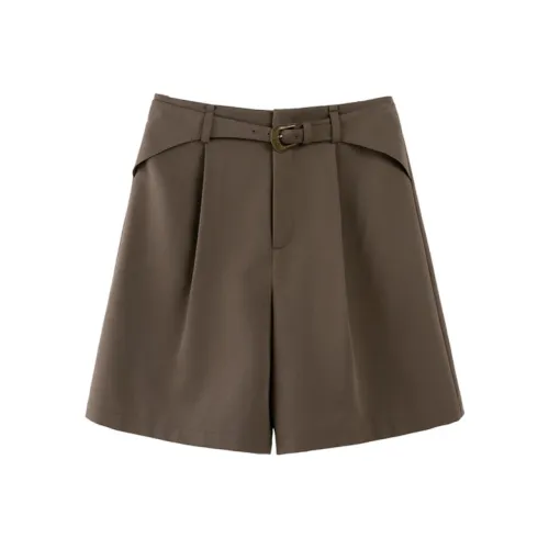 Шорты Pit Повседневные Женские Светлый Хаки