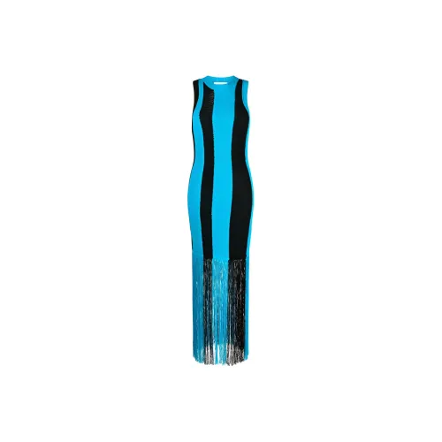 3,1 Phillip Lim Без рукавов Платье Женское Синий Черный