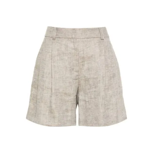 INCOTEX Повседневные шорты Женские Коричневый