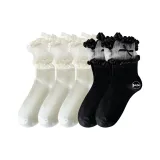 5 пар (3 белых + 2 черных)