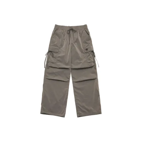 Mlb Base Logo New York Yankees Basic Collection SS25 Карго Брюки Женские Серые