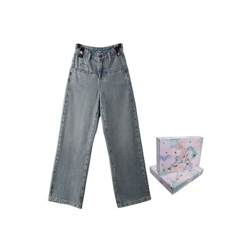 ANNECHEN Женские Джинсы