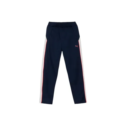 PUMA Женские Тренировочные Базовые Вязаные Штаны Женские Club Морской Синий