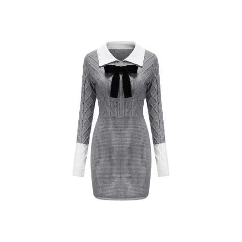 SourceDEEMO Manchester United Длинный рукав Платье Женское