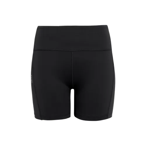 On Performance Короткие Тайты Повседневные Шорты Женские Черные