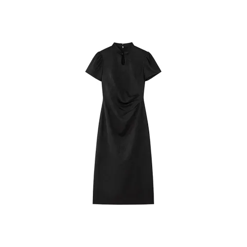 JOSR Короткий рукав Платье Женское