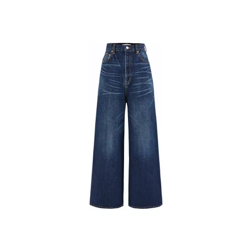MOUSSY Синие Женские Джинсы