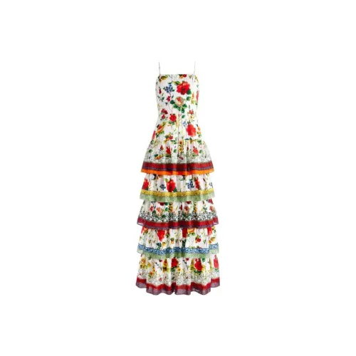 ALICE+OLIVIA Slip Платье Женское Красное