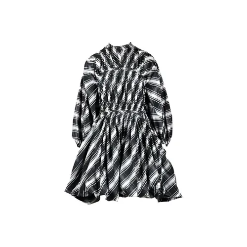JIL SANDER Многоцветные Женские Длинные Платья с Рукавами