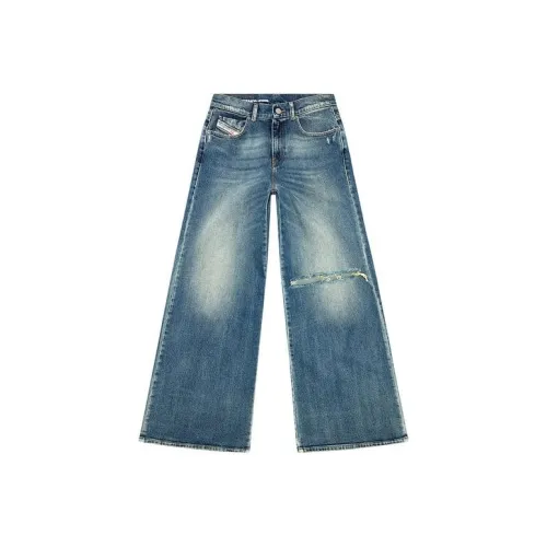 DIESEL Синие Женские Джинсы