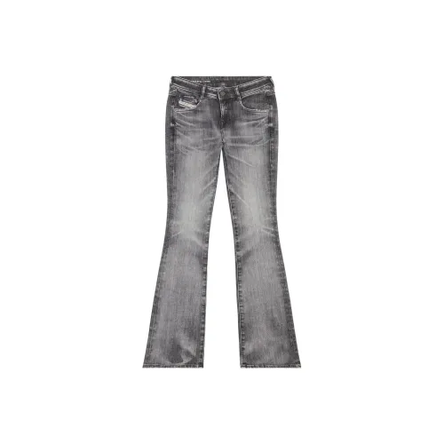 DIESEL Темно-серые Женские Джинсы
