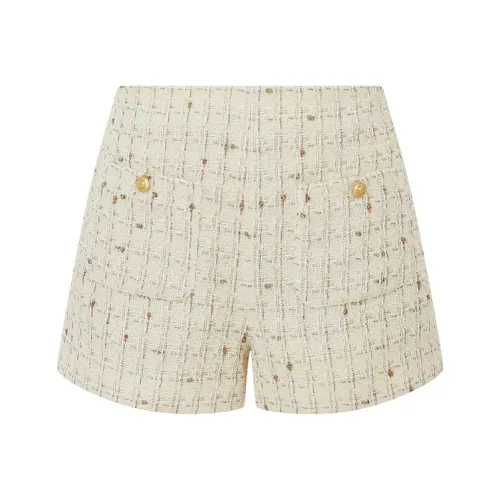 d'zzit Повседневные шорты женские светло-желтые