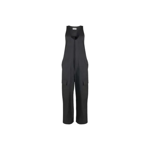 SAINT LAURENT Темно-серые Женские Комбинезоны