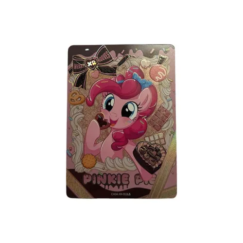 KAYOU My Little Pony Радужная сумка Четвертое издание XR карта Pinkie Pie IP Аниме 1 шт