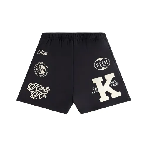 Kith Черные Женские Повседневные Шорты