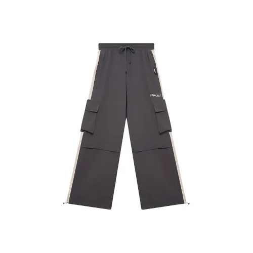 TSMLXLT Карго Брюки Женские Темно-Серый