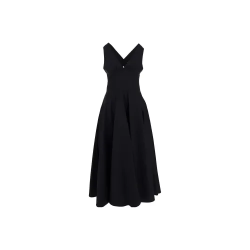 Alaia Без рукавов Платье Женское Черное