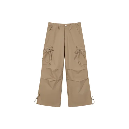 Heartboon Карго Брюки Женские Хаки