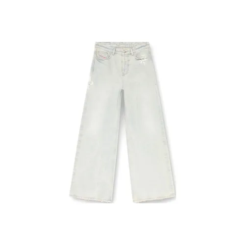 DIESEL FW24 Джинсы Женские Светло-Серый