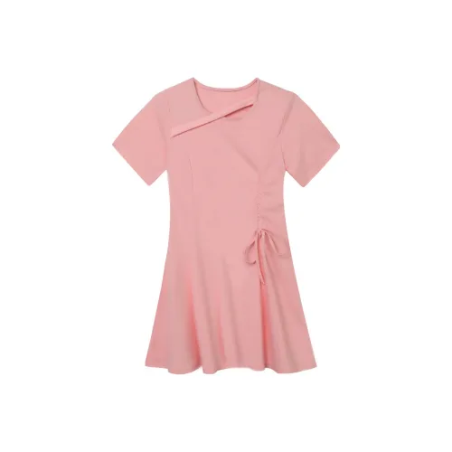 Yvetteclassic Короткое платье с короткими рукавами женское
