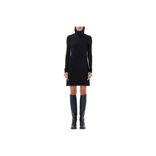 STELLA MCCARTNEY Black Женские Длинные Платья с Рукавами