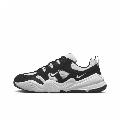 Nike Slip-resistant Low Top Kids Lifestyle Shoes Black White Найк антискользящие низкие кеды для детей Lifestyle Shoes Черный Белый