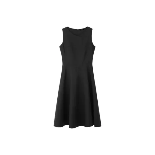 NINE WEST Без рукавов Платье Женское Черное