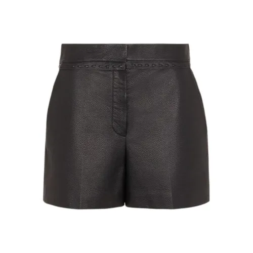 FENDI Повседневные шорты Женские Черные