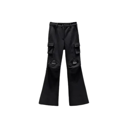 AKTK FW24 Карго Брюки Женские Черные