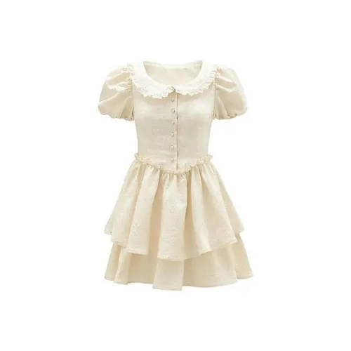 PLANE DRIFT Короткий рукав Платье Женское