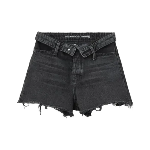 Alexander Wang Черные Женские Джинсовые Шорты