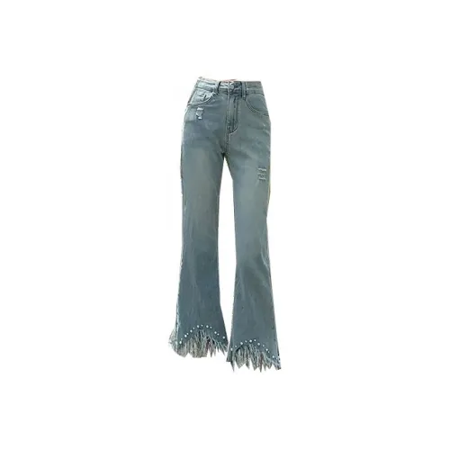 ARIADNAW STUDIO Джинсы Женские Синие