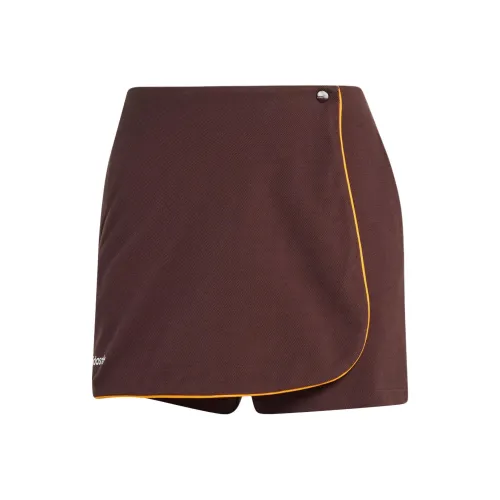 Adidas Originals 80s Шорты-юбка Повседневные шорты Женские Темно-серый Коричневый