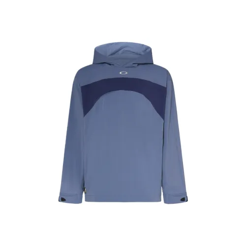 Oakley Пуловер Толстовка Широкий Толстовка Мужской Синий