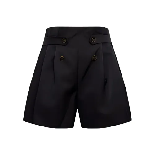 Caroline Повседневные шорты Женские Черные