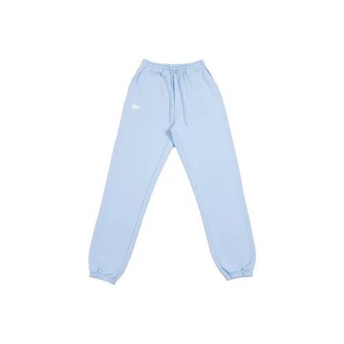 Patta SS24 Вязаные Тренировочные Брюки Женские Синие Колокольчик