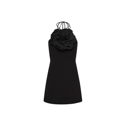 REBECCA VALLANCE SS24 Sleeveless Dress Women's Black REBECCA VALLANCE SS24 Без рукавов Платье Женское Черное
