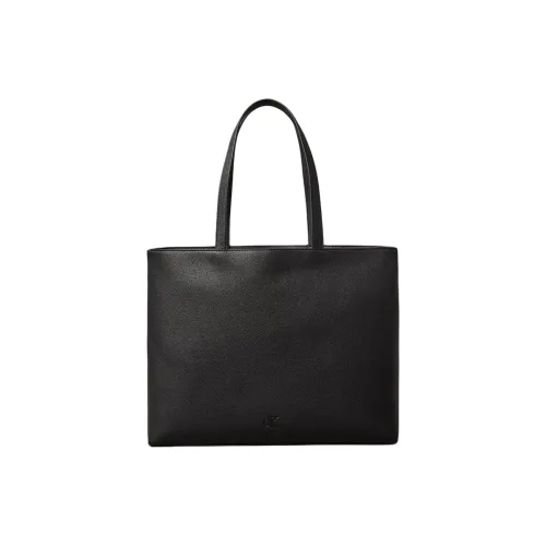 CALVIN KLEIN Полиуретан Тоут Сумка Сумка для покупок Женская Черная