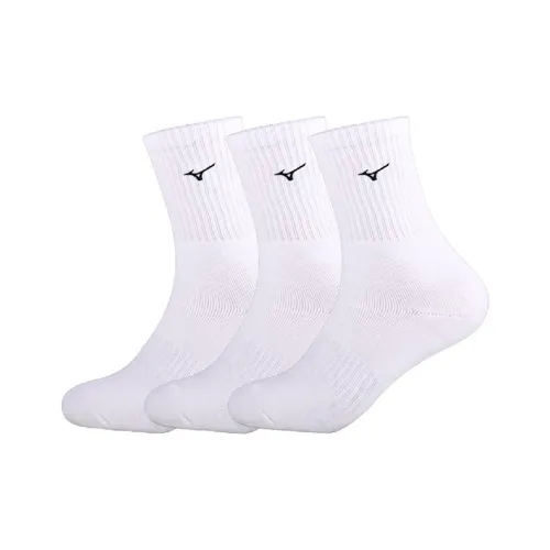 Mizuno Белые Унисекс Носки MID до икры