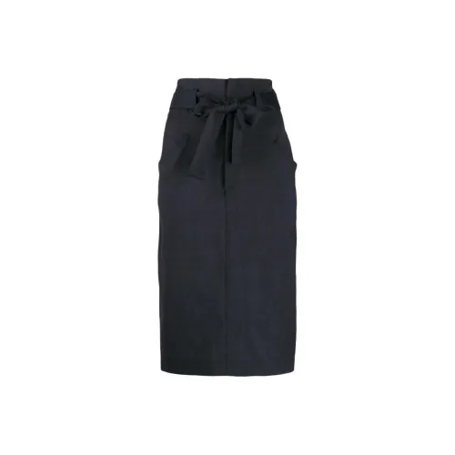 ISABEL MARANT ETOILE Полночный синий Женские Повседневные длинные юбки